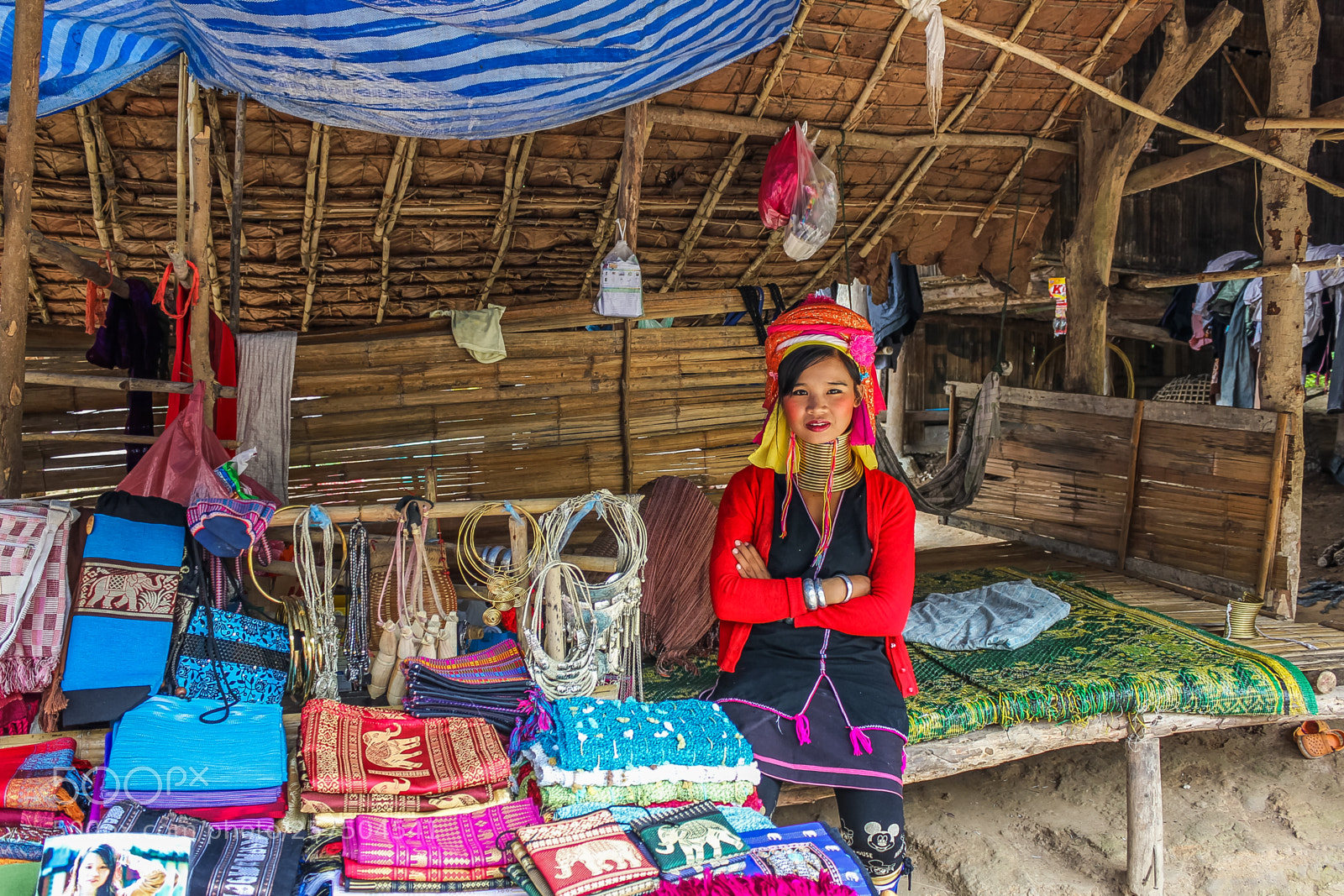 Canon EOS 550D (EOS Rebel T2i / EOS Kiss X4) sample photo. Padaung tribe woman photography