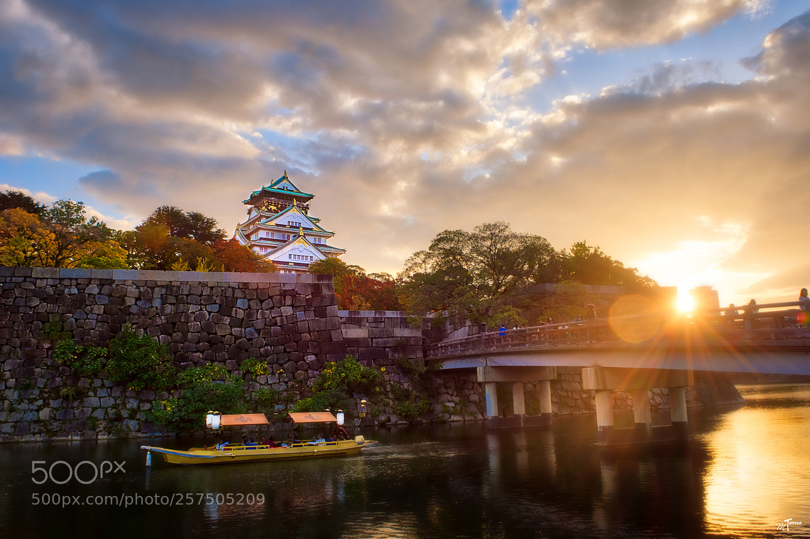 Nikon D7200 sample photo. The bridge to osaka photography