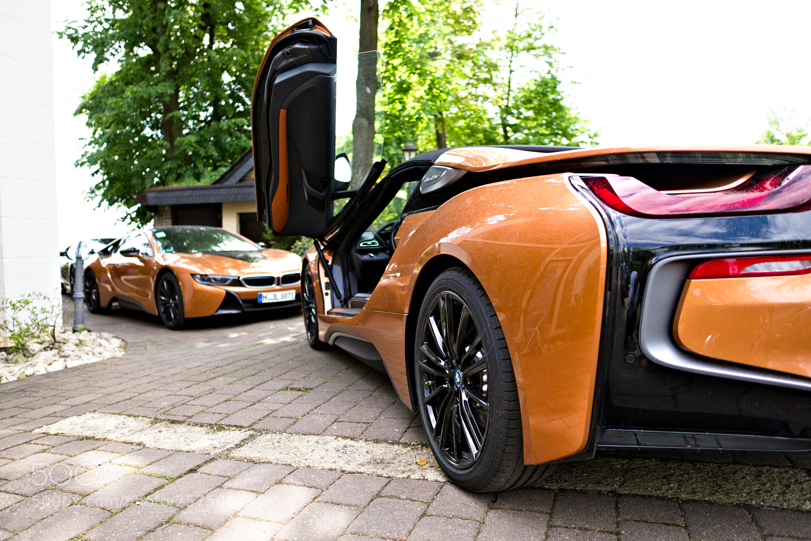 Sony a6300 sample photo. Bmw i8 photography
