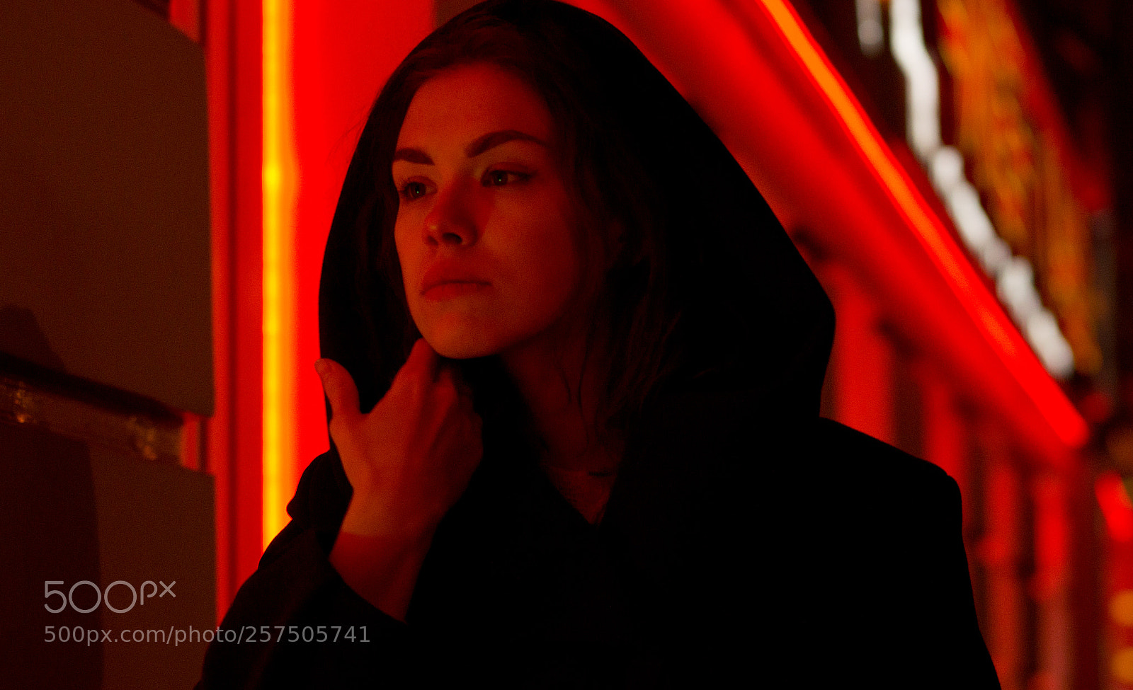 Sony SLT-A58 sample photo. Wrapped in red photography