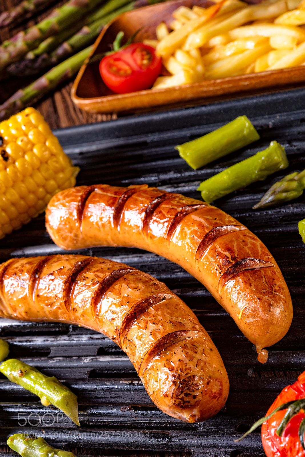 Nikon D810 sample photo. Grilled krakauer with french photography