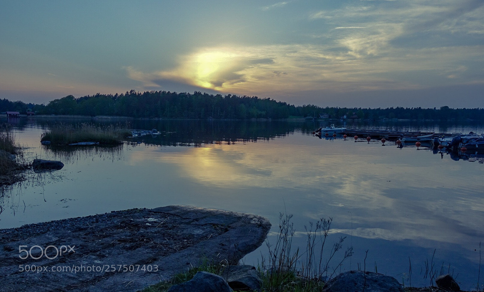 Sony DSC-RX100M5 sample photo. Sunset in Äskestocka photography