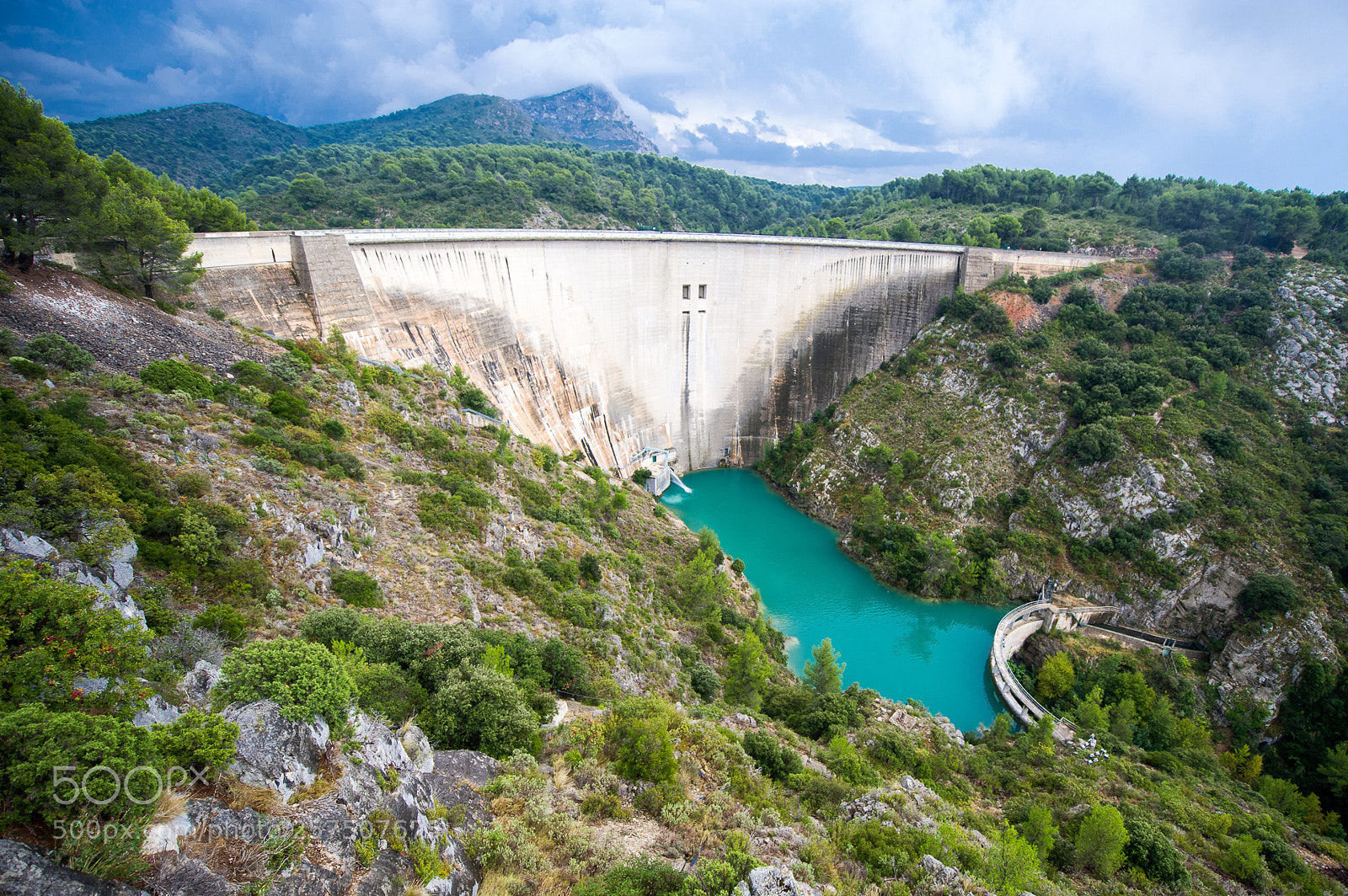Nikon D3S sample photo. Barrage de bimont, france photography