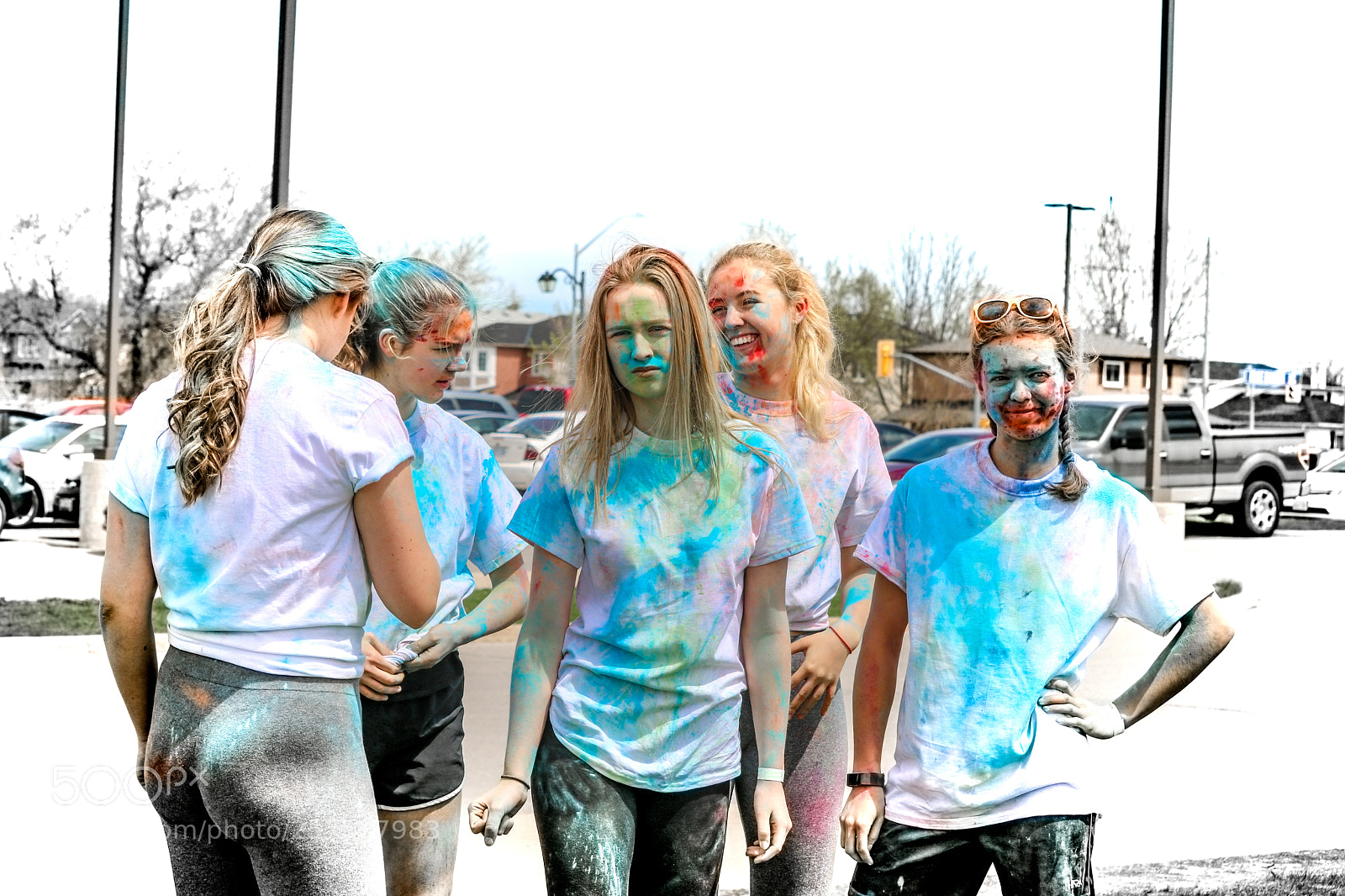 Canon EOS 750D (EOS Rebel T6i / EOS Kiss X8i) sample photo. Colour run photography