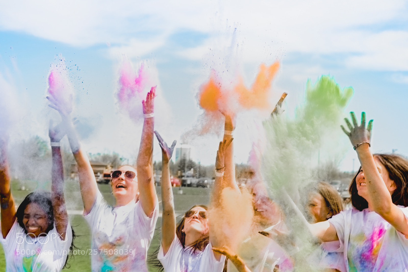 Canon EOS 750D (EOS Rebel T6i / EOS Kiss X8i) sample photo. Colour run photography