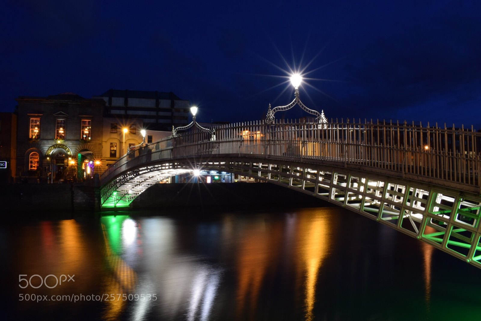 Nikon D5300 sample photo. Ha'penny bridge 1 photography