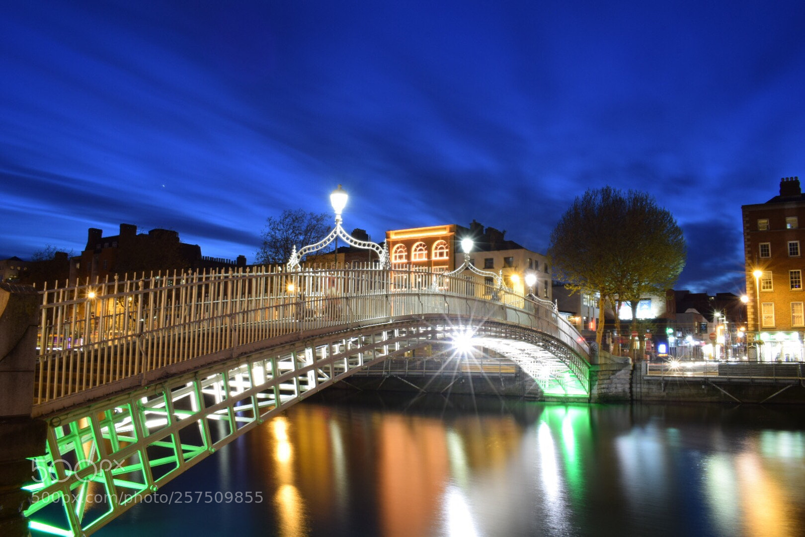 Nikon D5300 sample photo. Ha'penny bridge 2 photography