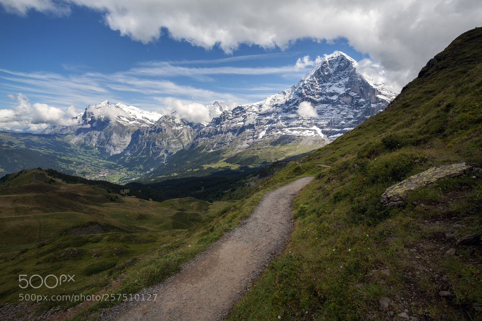 Canon EOS 5D Mark II sample photo. Path to eiger photography