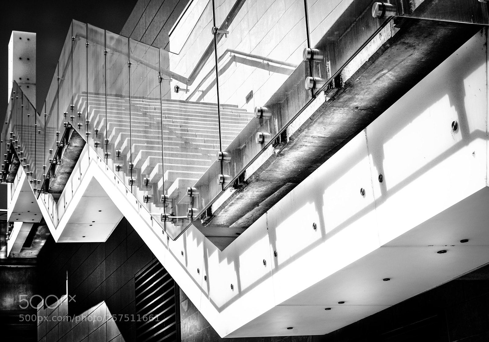 Sony a7R II sample photo. Stairs in the gulch photography