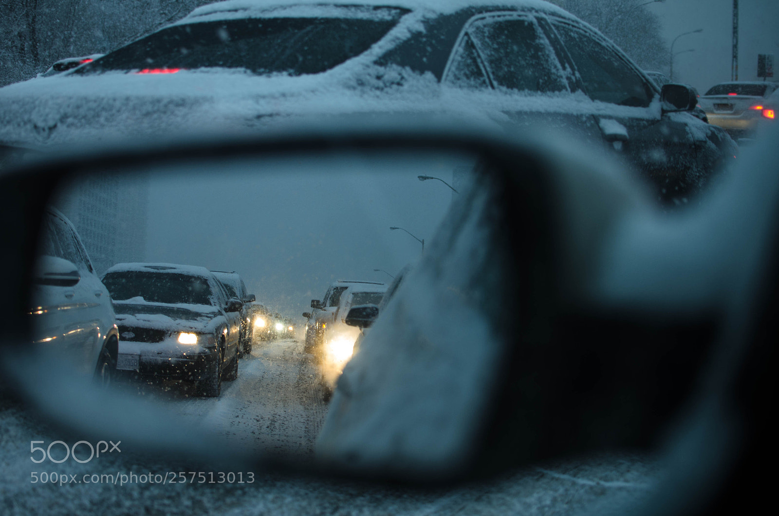 Nikon D7000 sample photo. Driving in winter photography