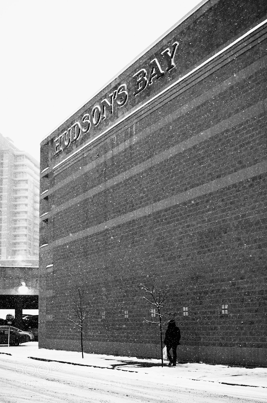 Nikon D7000 sample photo. Building in winter photography