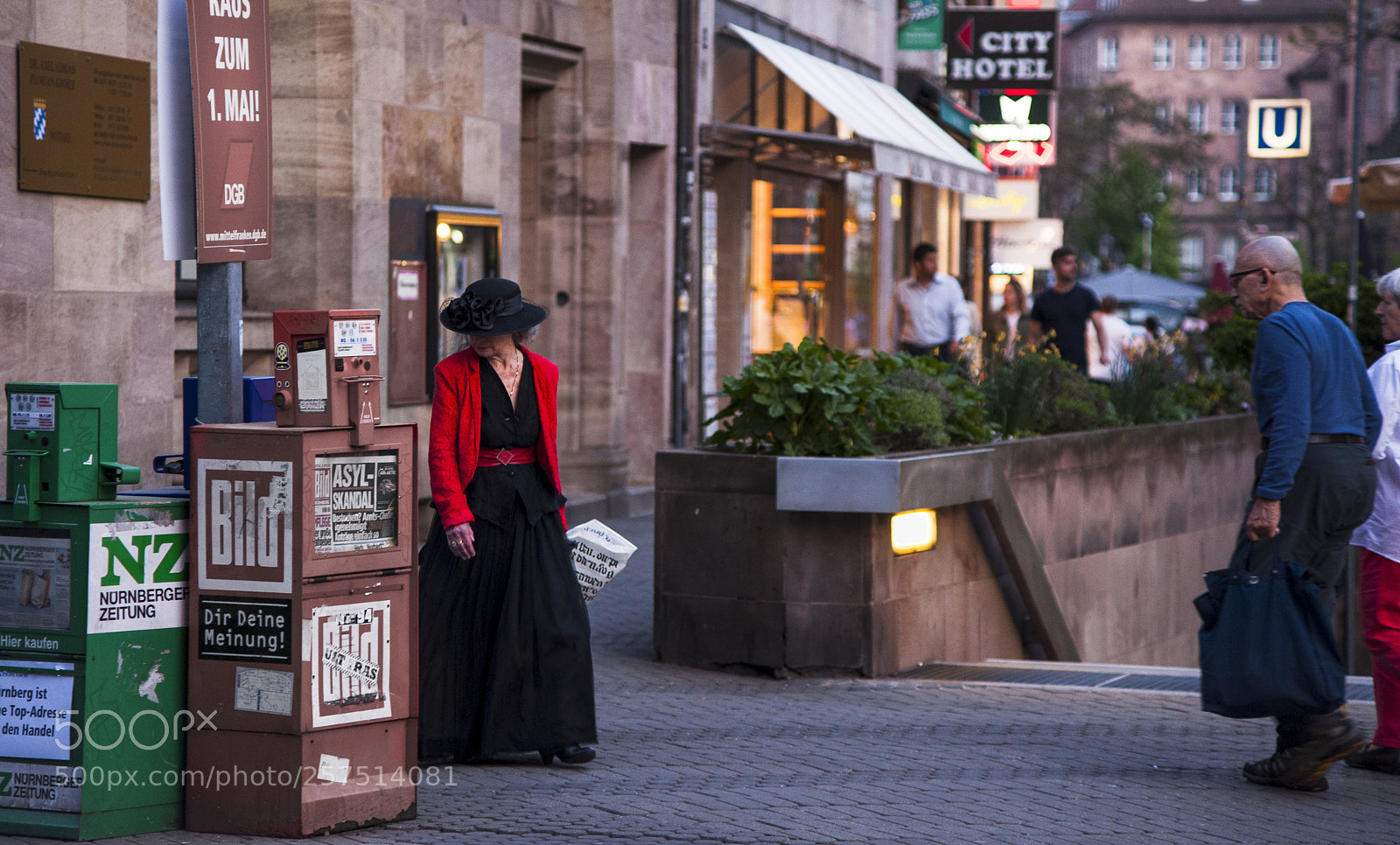Nikon D700 sample photo. Woman in the red photography