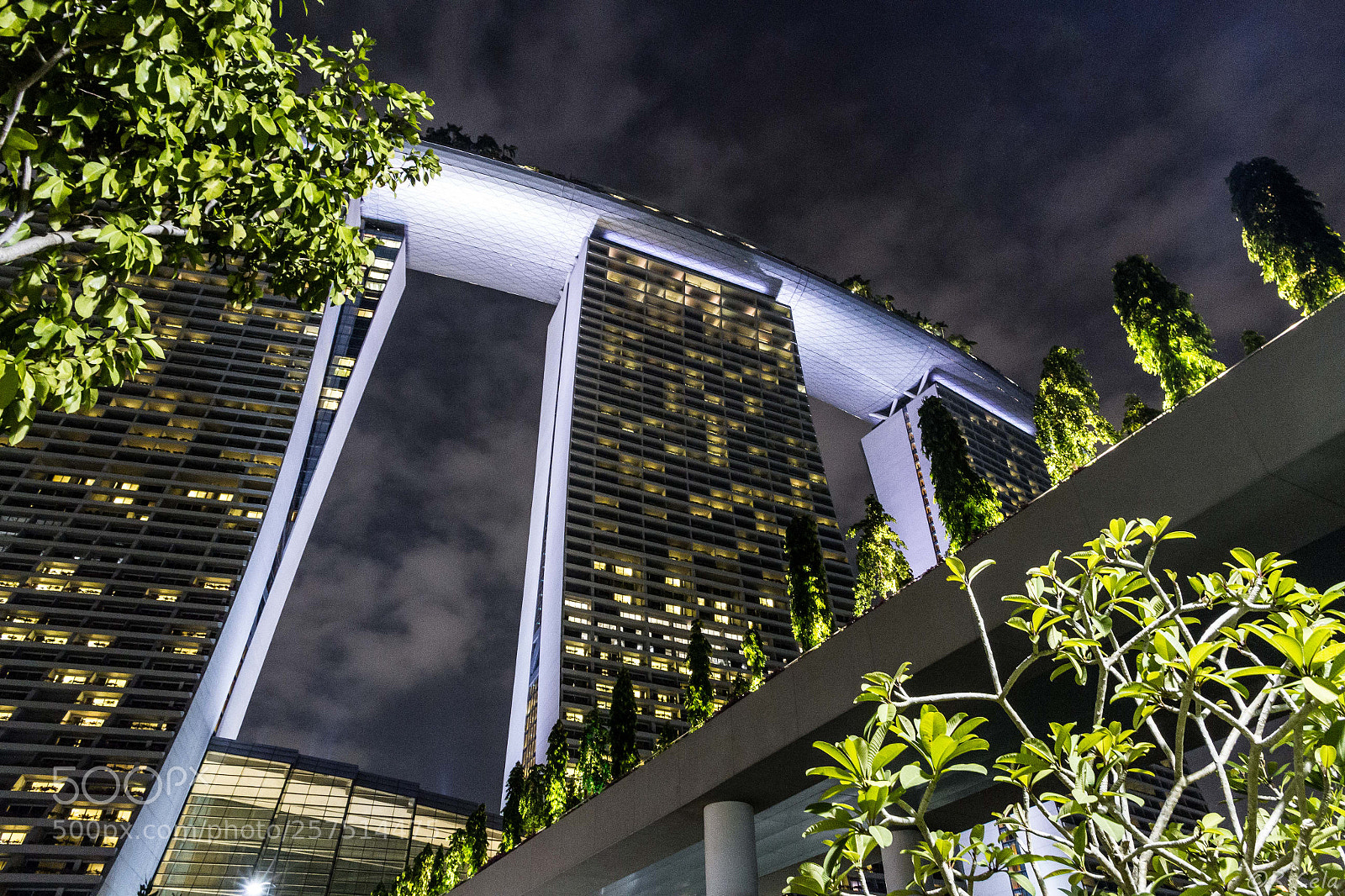 Canon EOS 7D sample photo. Marina bay sands photography