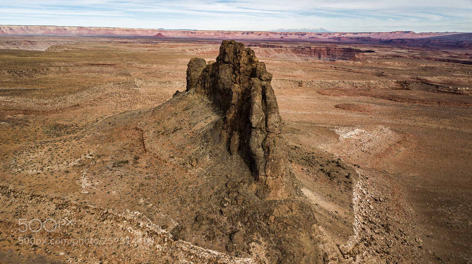 DJI FC220 sample photo. Mexican hat, ut (dji) photography