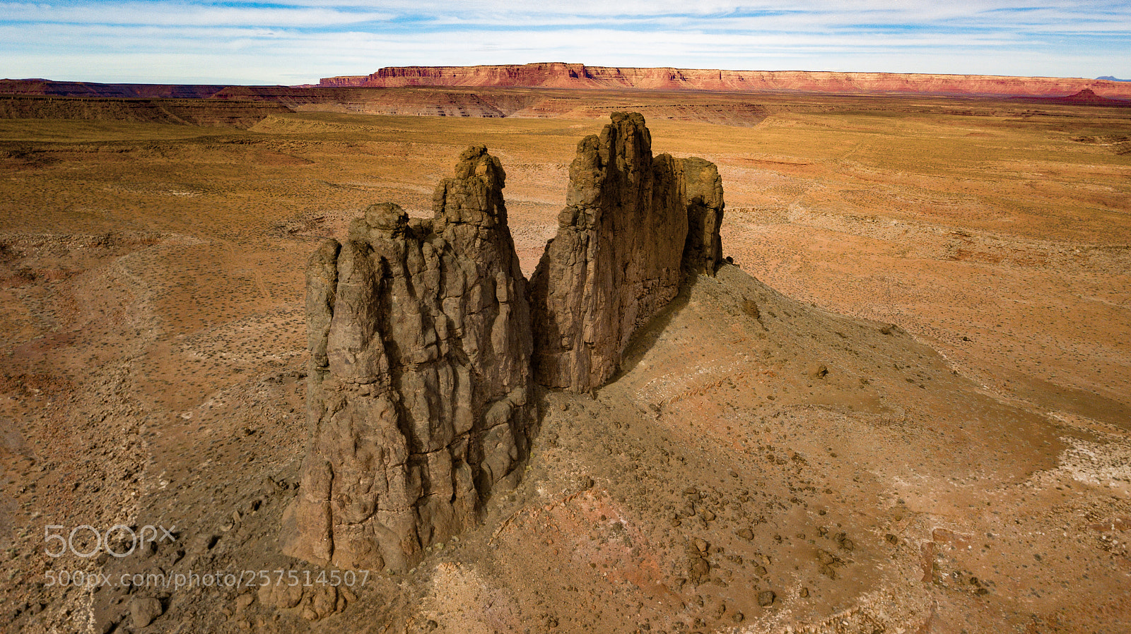 DJI FC220 sample photo. Mexican hat, ut (dji) photography