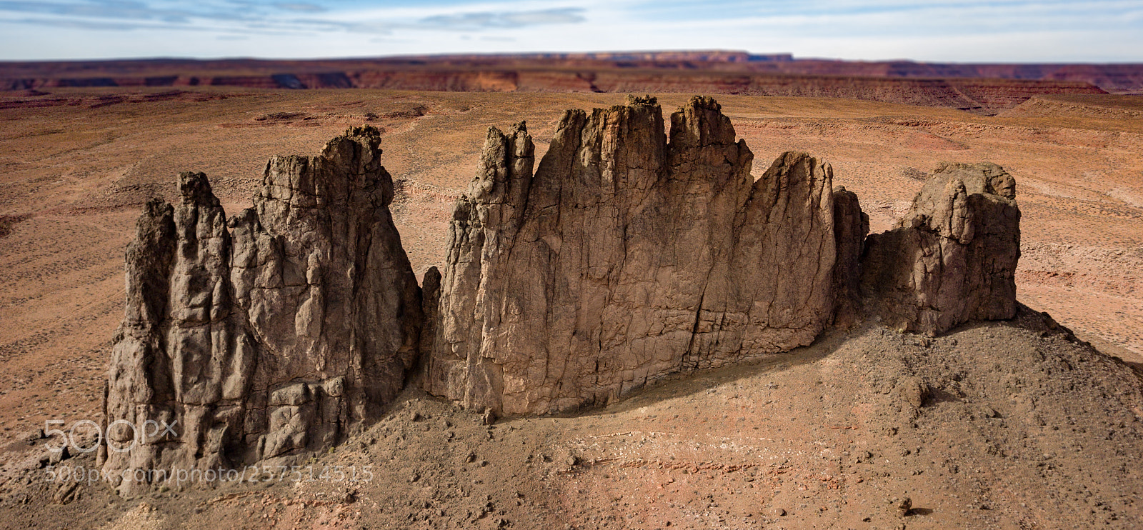 DJI FC220 sample photo. Mexican hat, ut (dji) photography