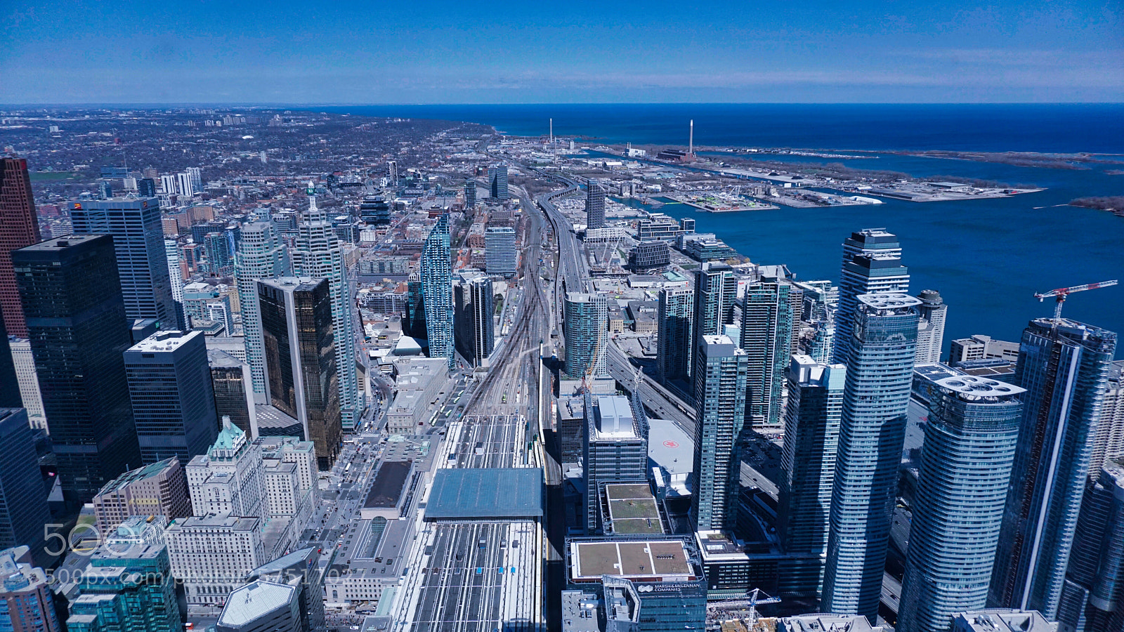 Sony a6000 sample photo. Toronto skyline photography