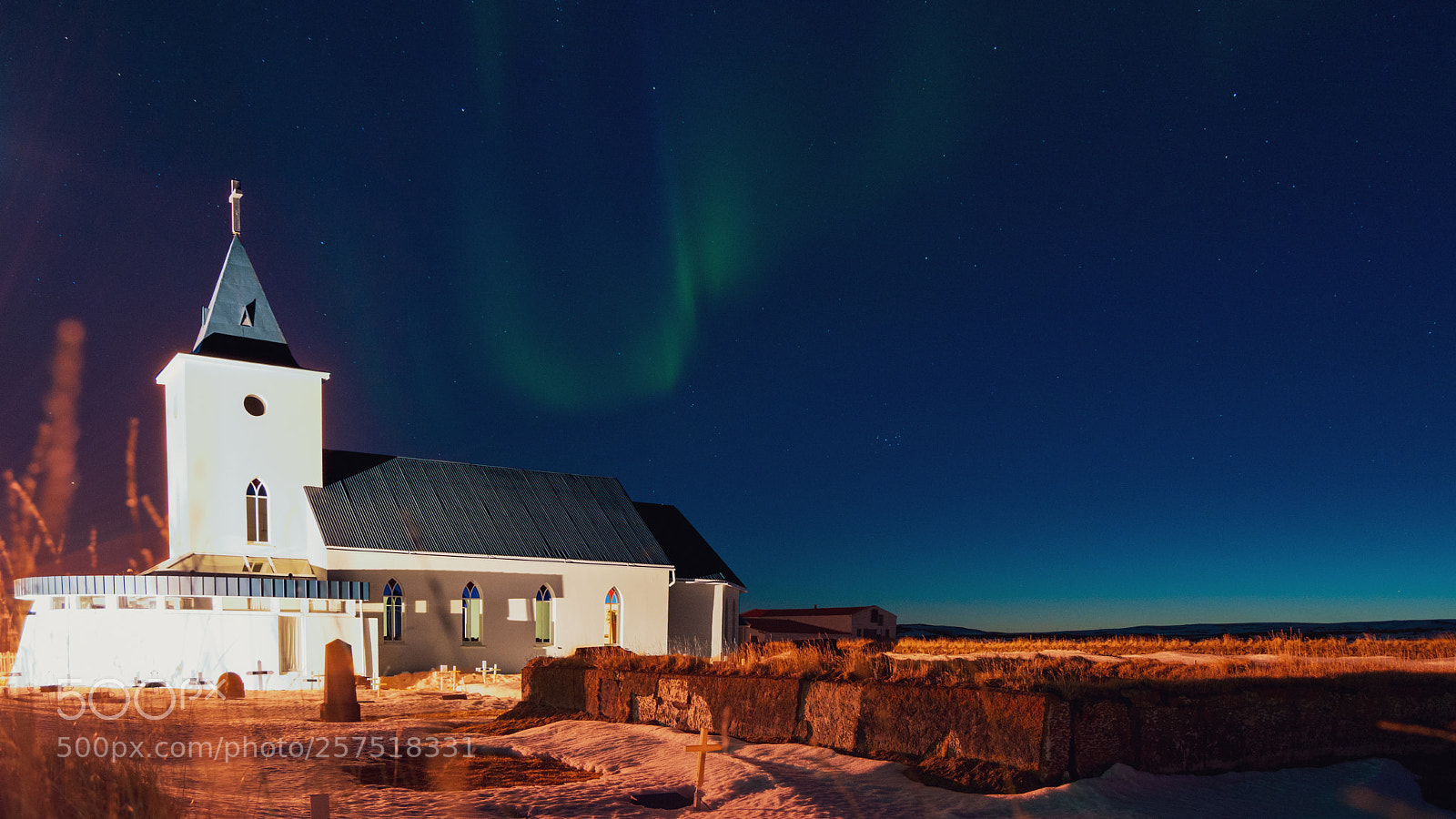 Nikon D5200 sample photo. Church in iceland photography
