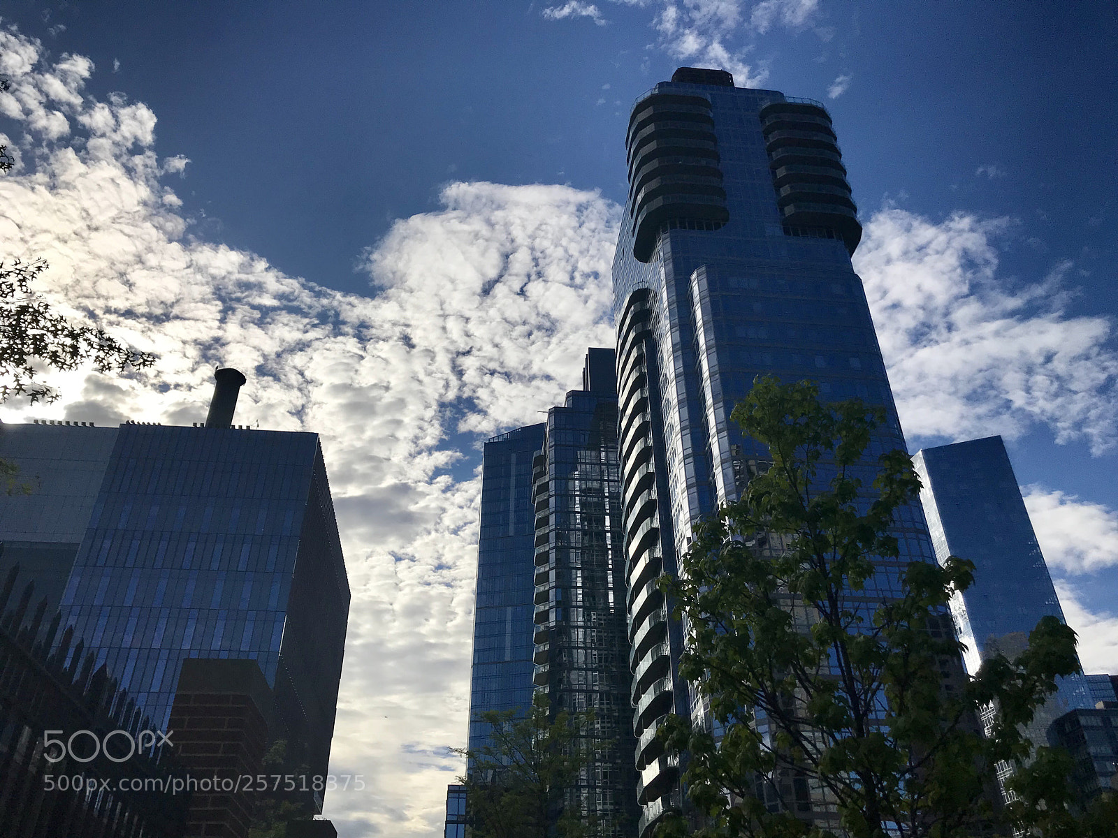 Apple iPhone 7 Plus sample photo. Glass, height & sky... nyc photography