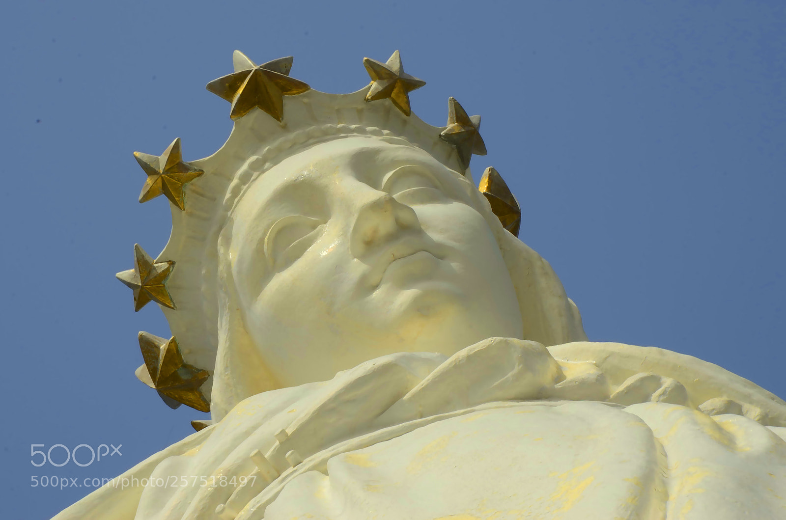 Nikon D7000 sample photo. Virgin mary statue photography