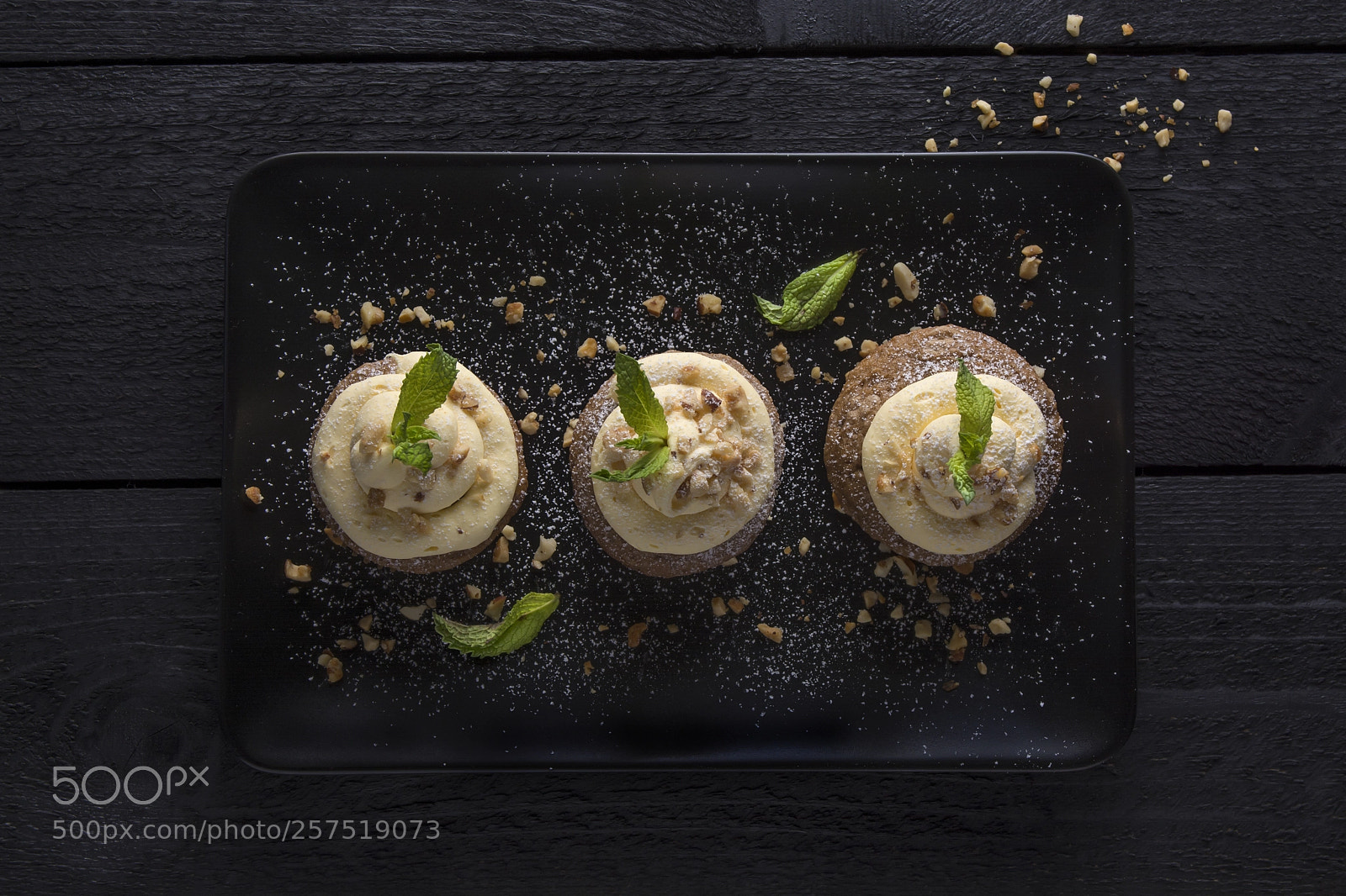 Nikon D7100 sample photo. Spice cupcakes with butter photography
