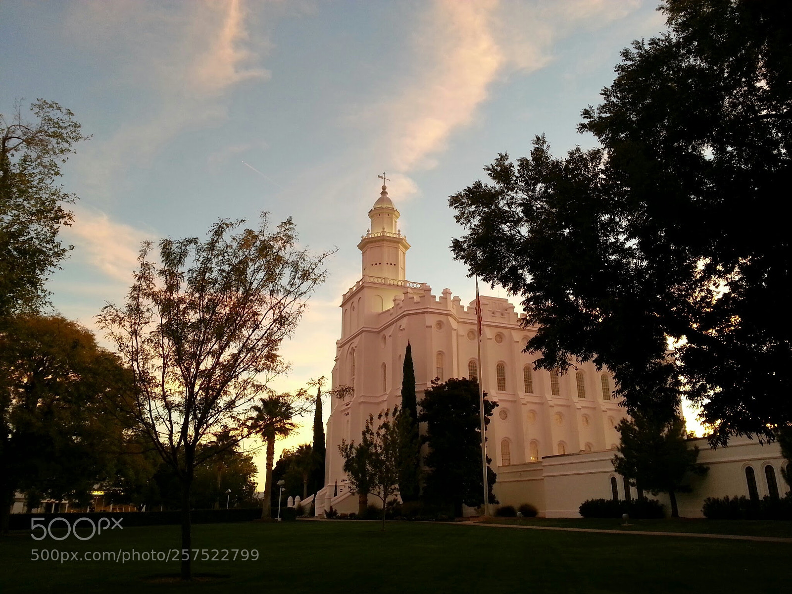 Samsung Galaxy Note2 sample photo. St george temple and photography