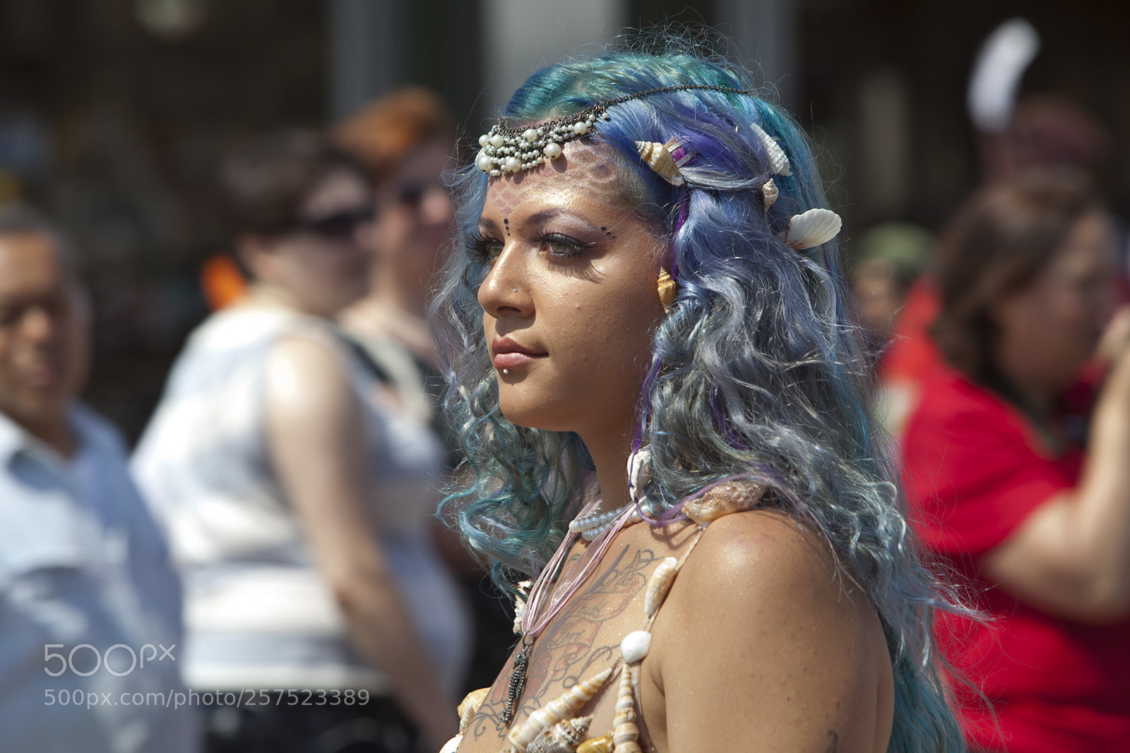 Canon EOS 5D Mark II sample photo. Mermaid photography