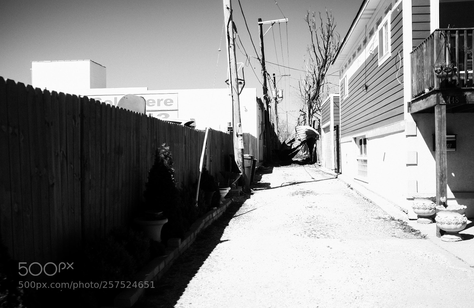 Fujifilm FinePix X100 sample photo. Alley south of damen photography