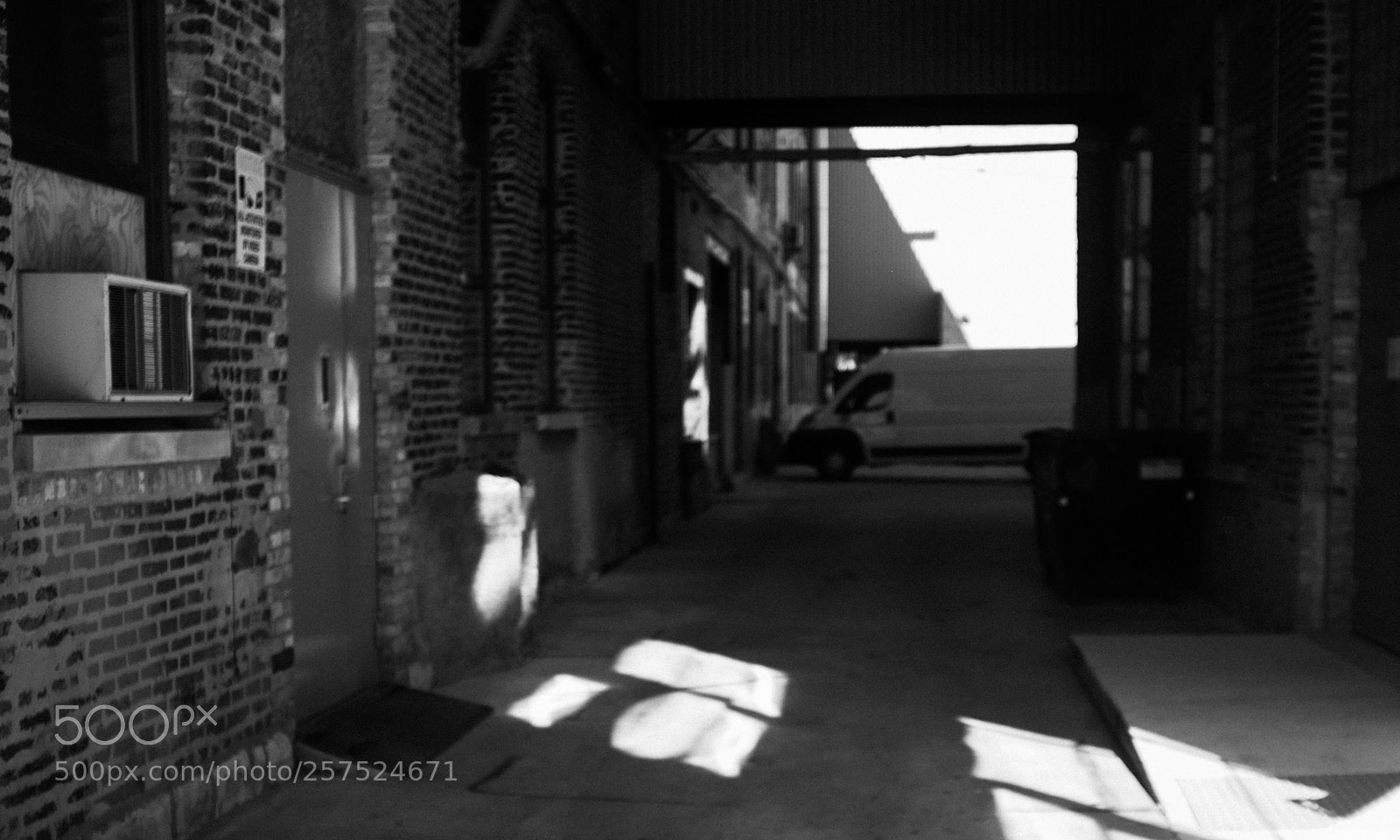 Fujifilm FinePix X100 sample photo. Alley south of damen photography