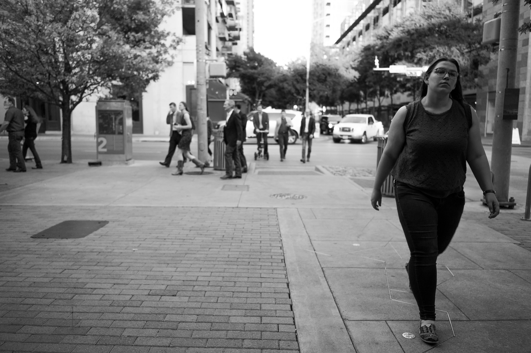 Leica M9 sample photo. Side walk photography