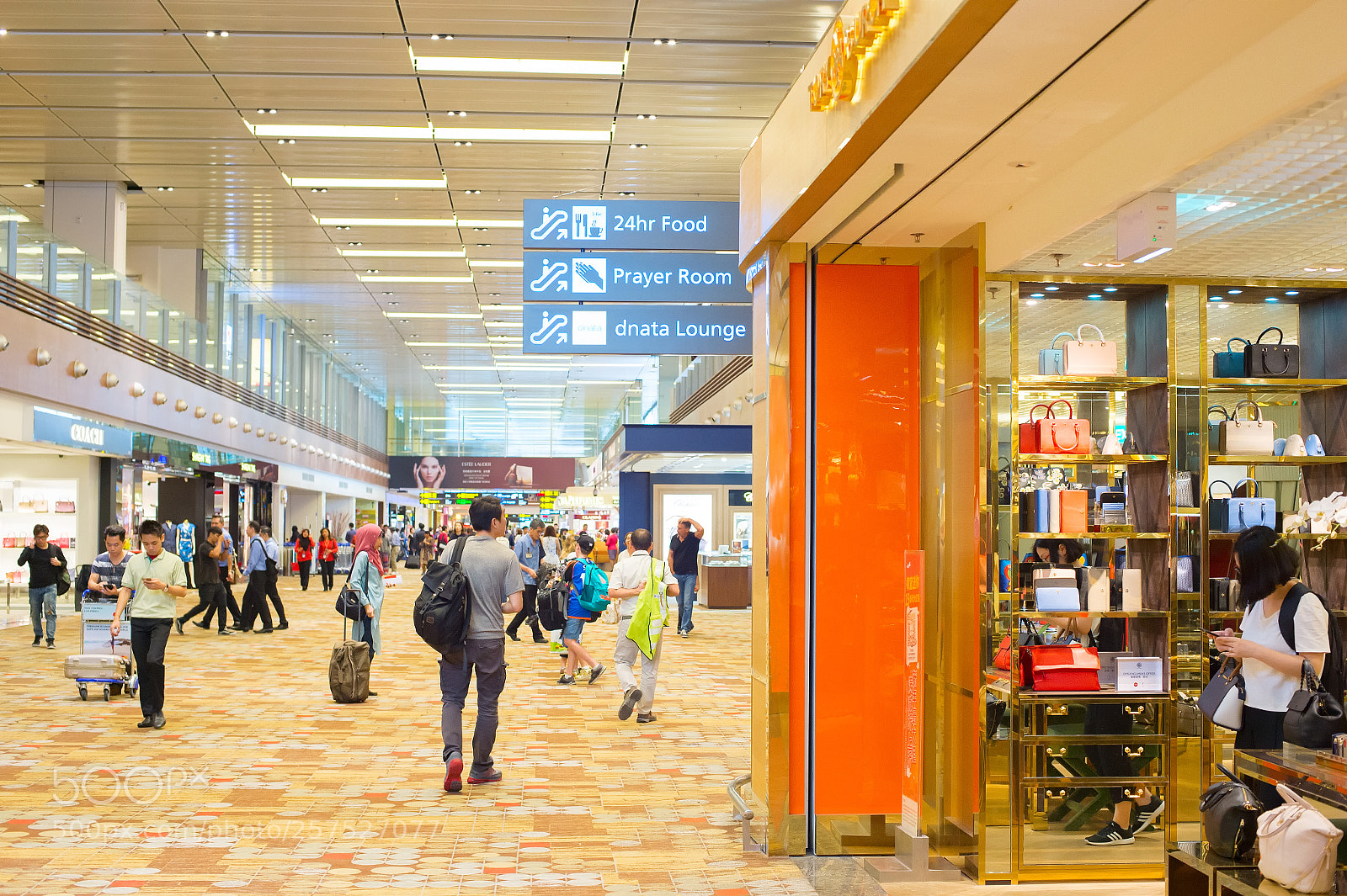 Nikon Df sample photo. Changi airport hall. singapore photography