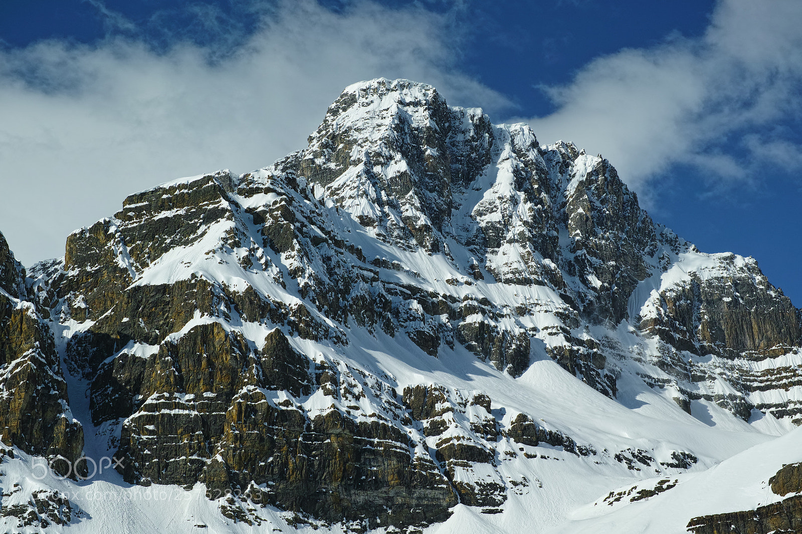 Sigma DP3 Merrill sample photo. Snowy mountain photography