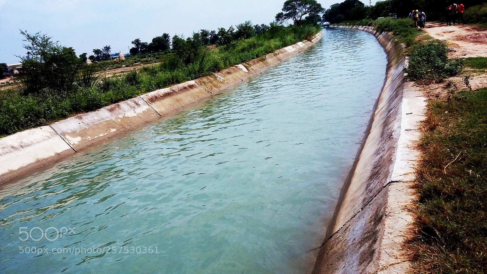 Samsung Galaxy Grand Prime sample photo. Flowing water of canal photography