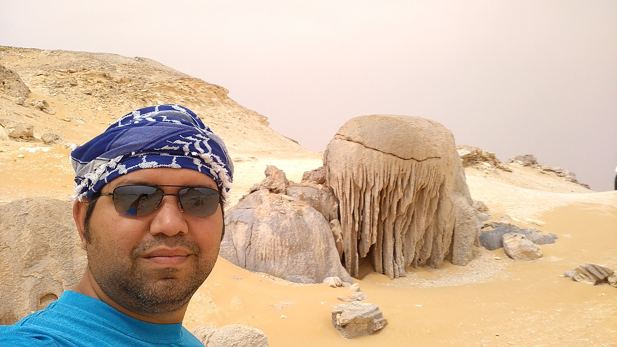 Lenovo K6 NOTE sample photo. Me and the cristal desert photography