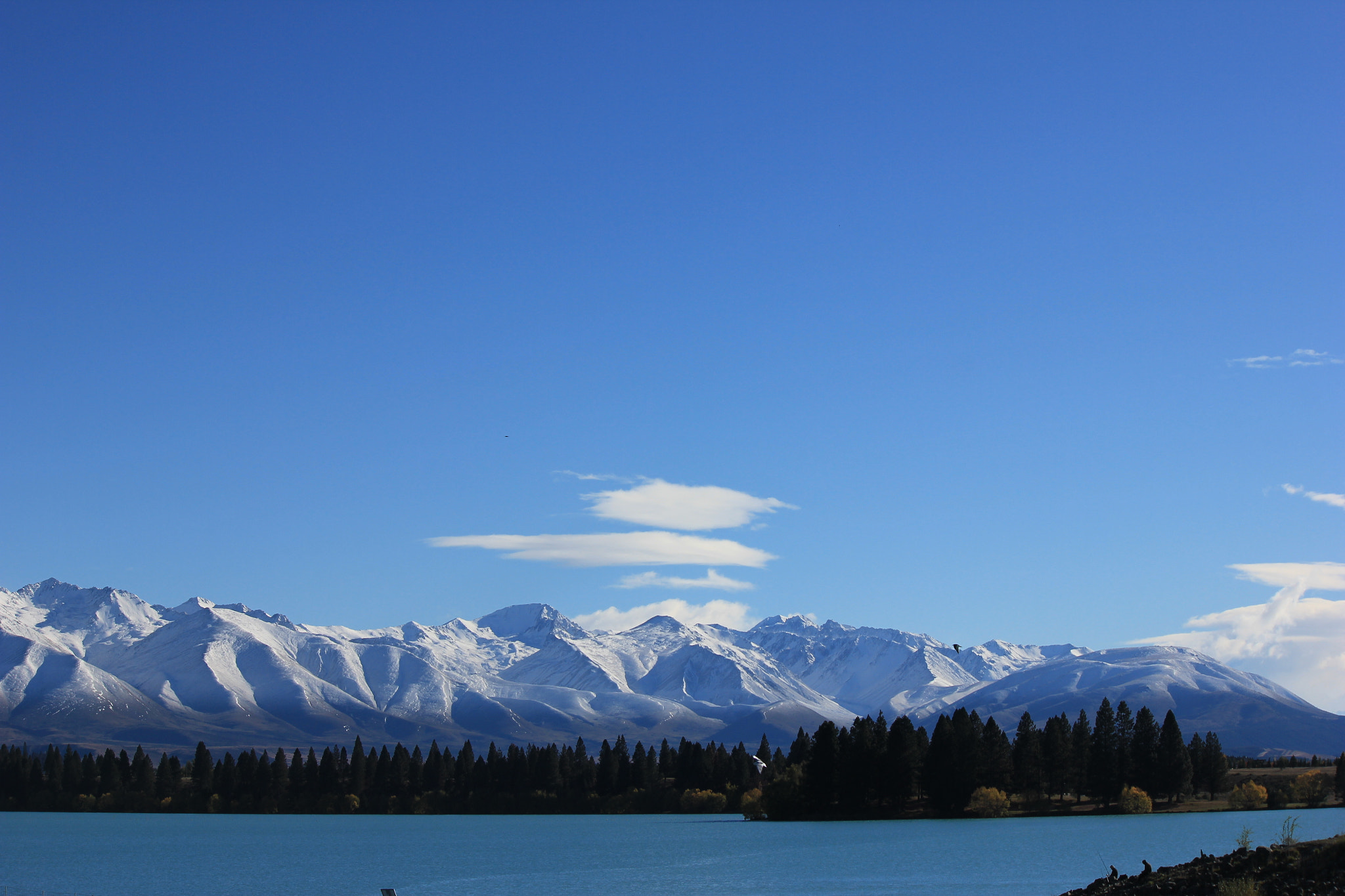 Canon EF-S 55-250mm F4-5.6 IS II sample photo. Lakw wanaka nz photography