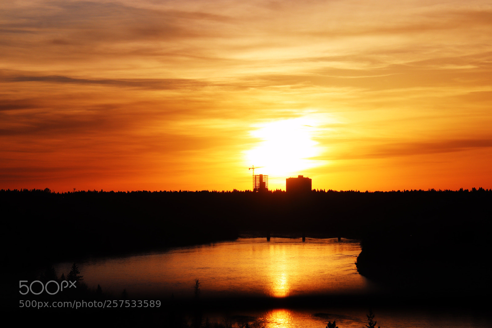 Canon EOS 800D (EOS Rebel T7i / EOS Kiss X9i) sample photo. Sundown on the saskatchewan photography