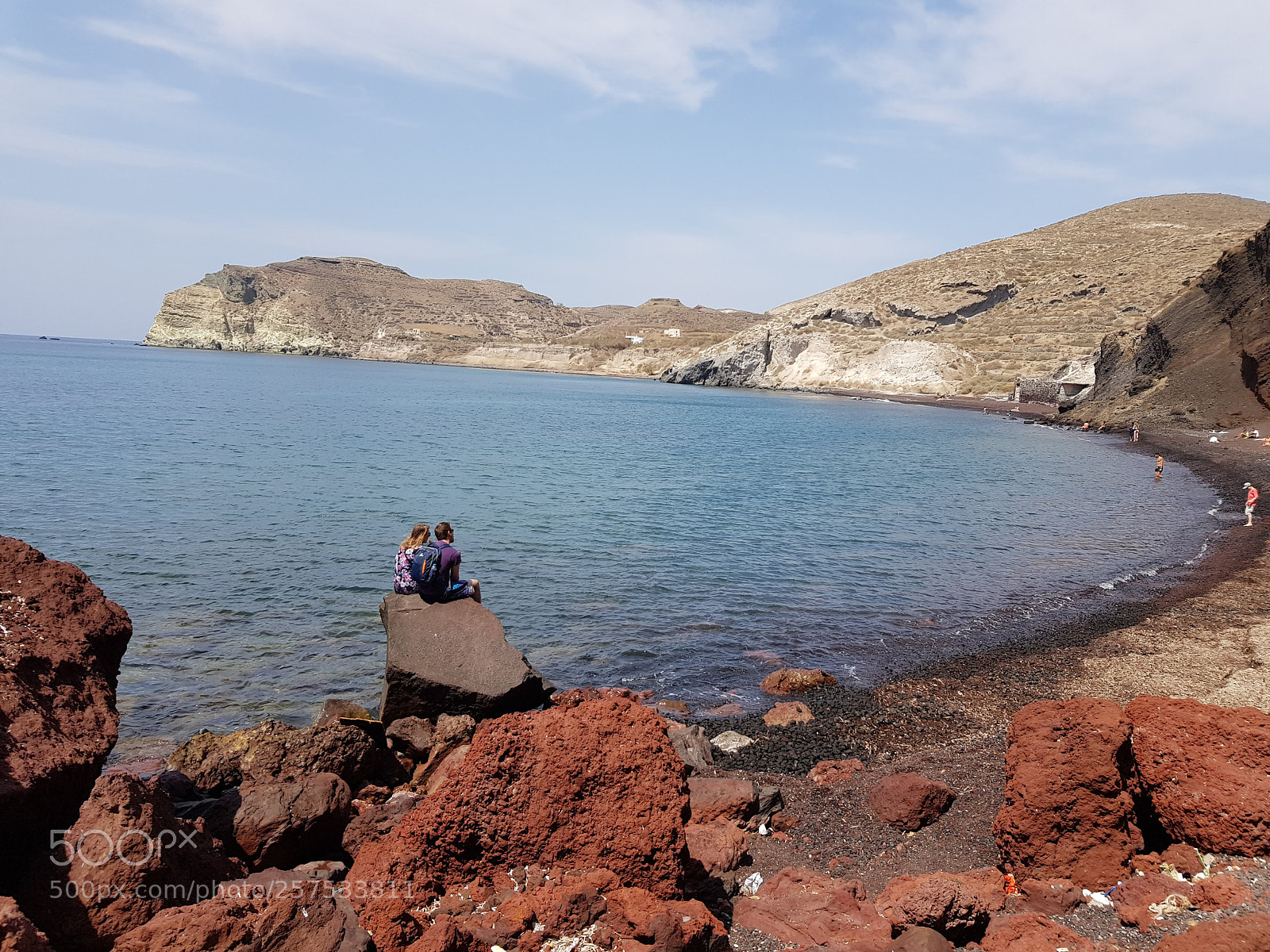 Samsung Galaxy S8 sample photo. Love in red volcanic photography