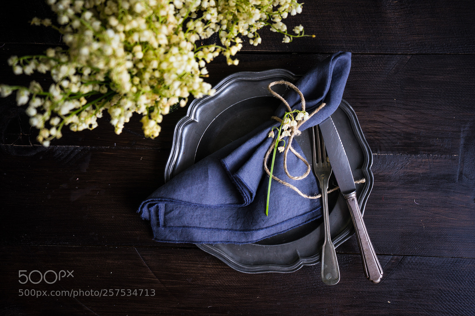 Sony a7 sample photo. Spring table setting photography