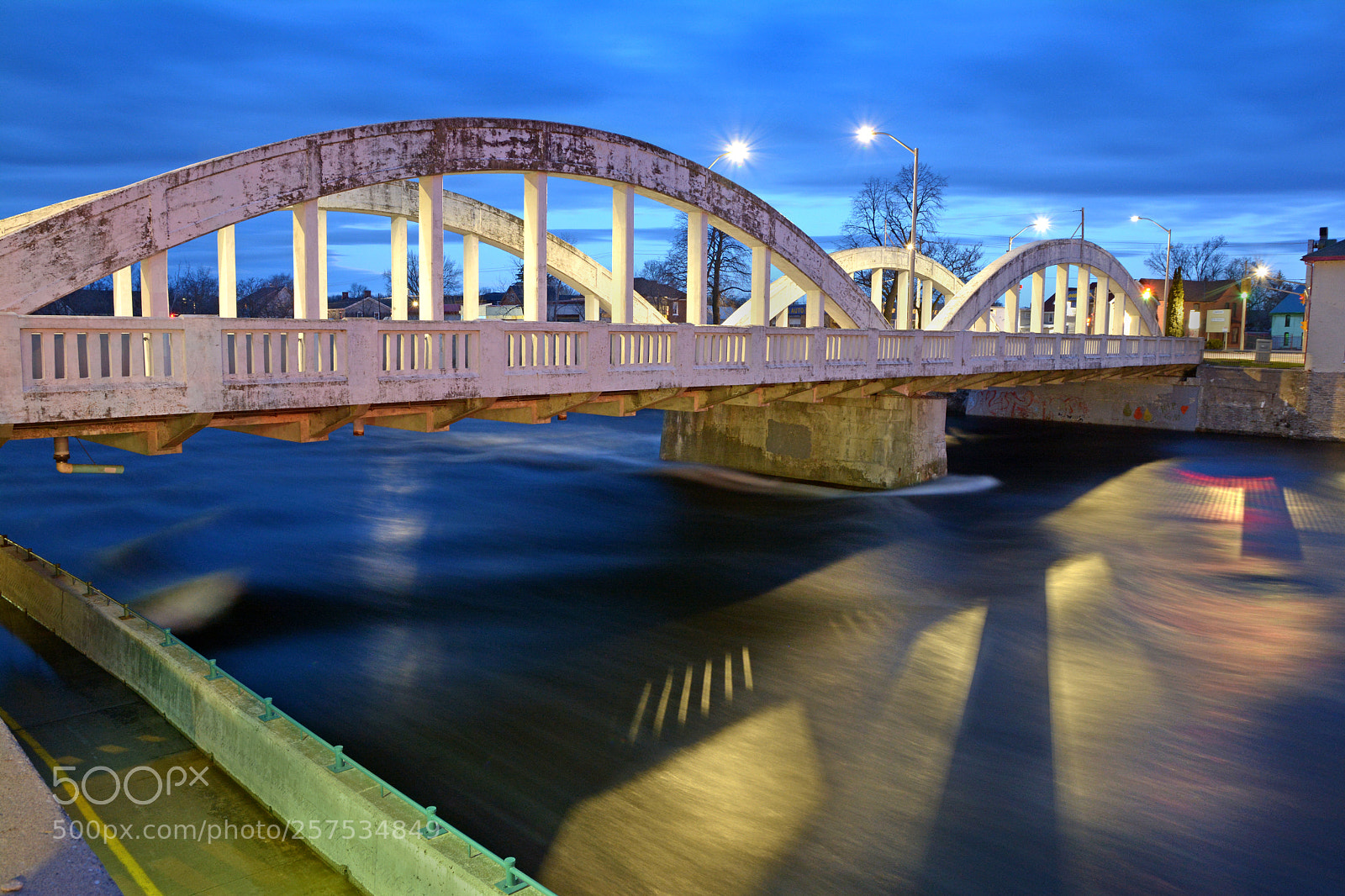 Nikon D7100 sample photo. Moira river bridge photography