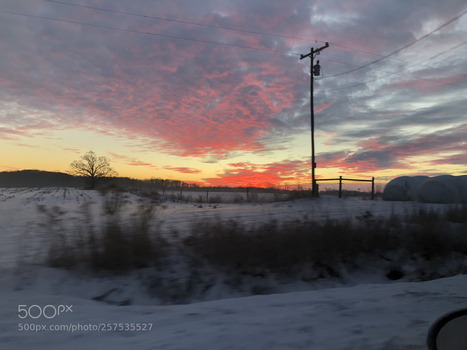 Apple iPhone 8 Plus sample photo. Winter sunrise photography