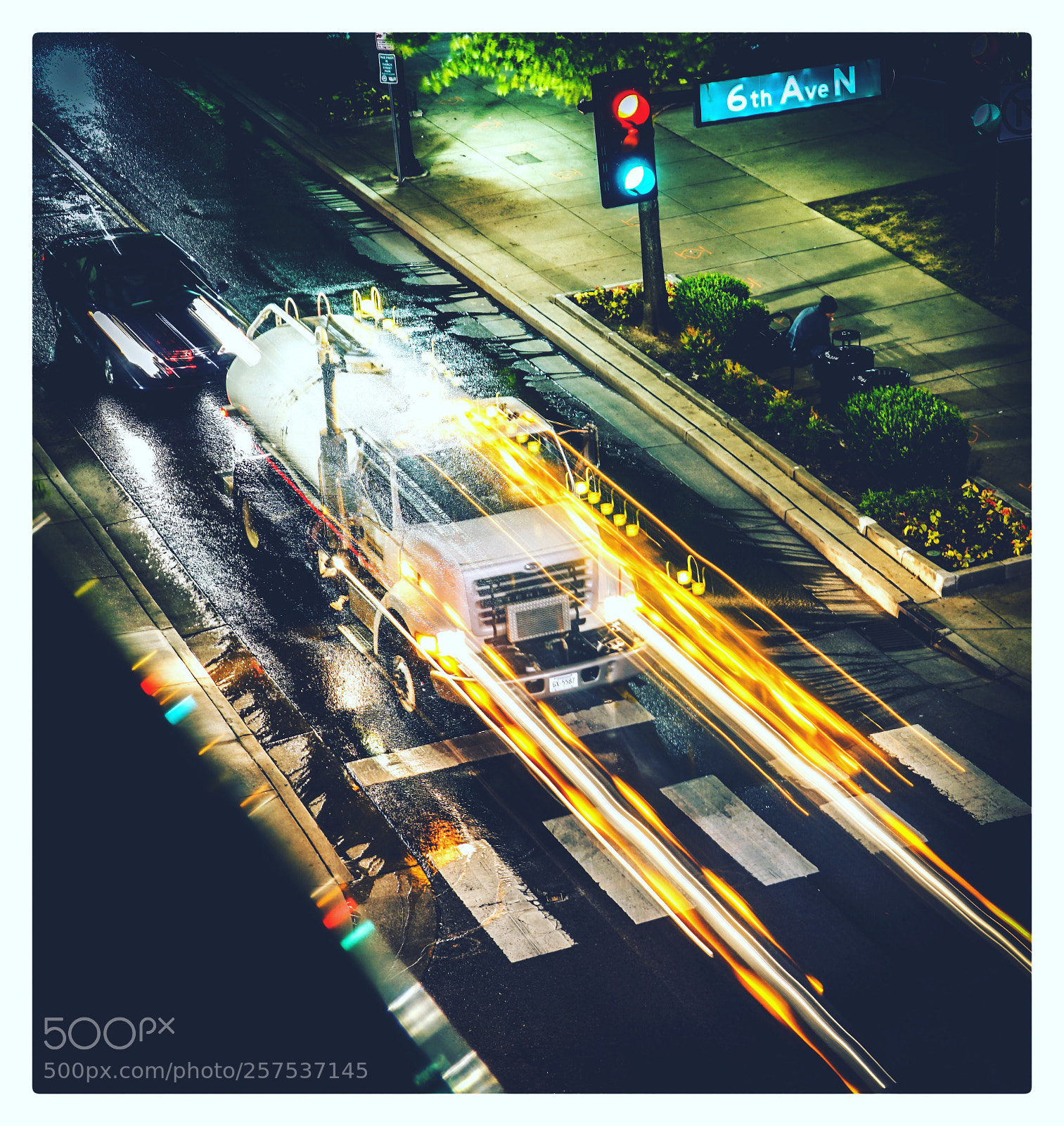 Sony a7R II sample photo. Night lights photography