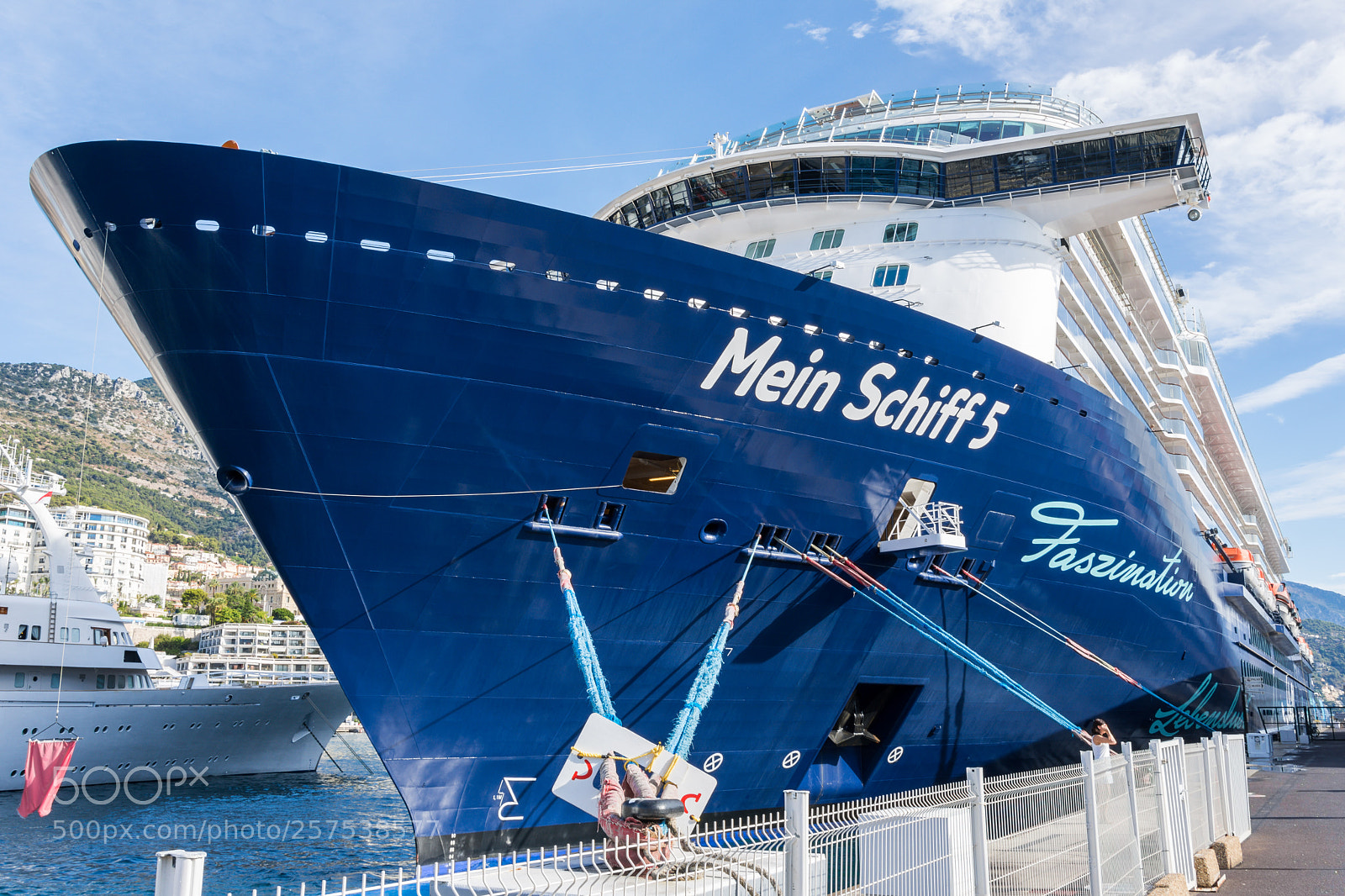 Nikon D7200 sample photo. Mein schiff 5, pier monaco photography
