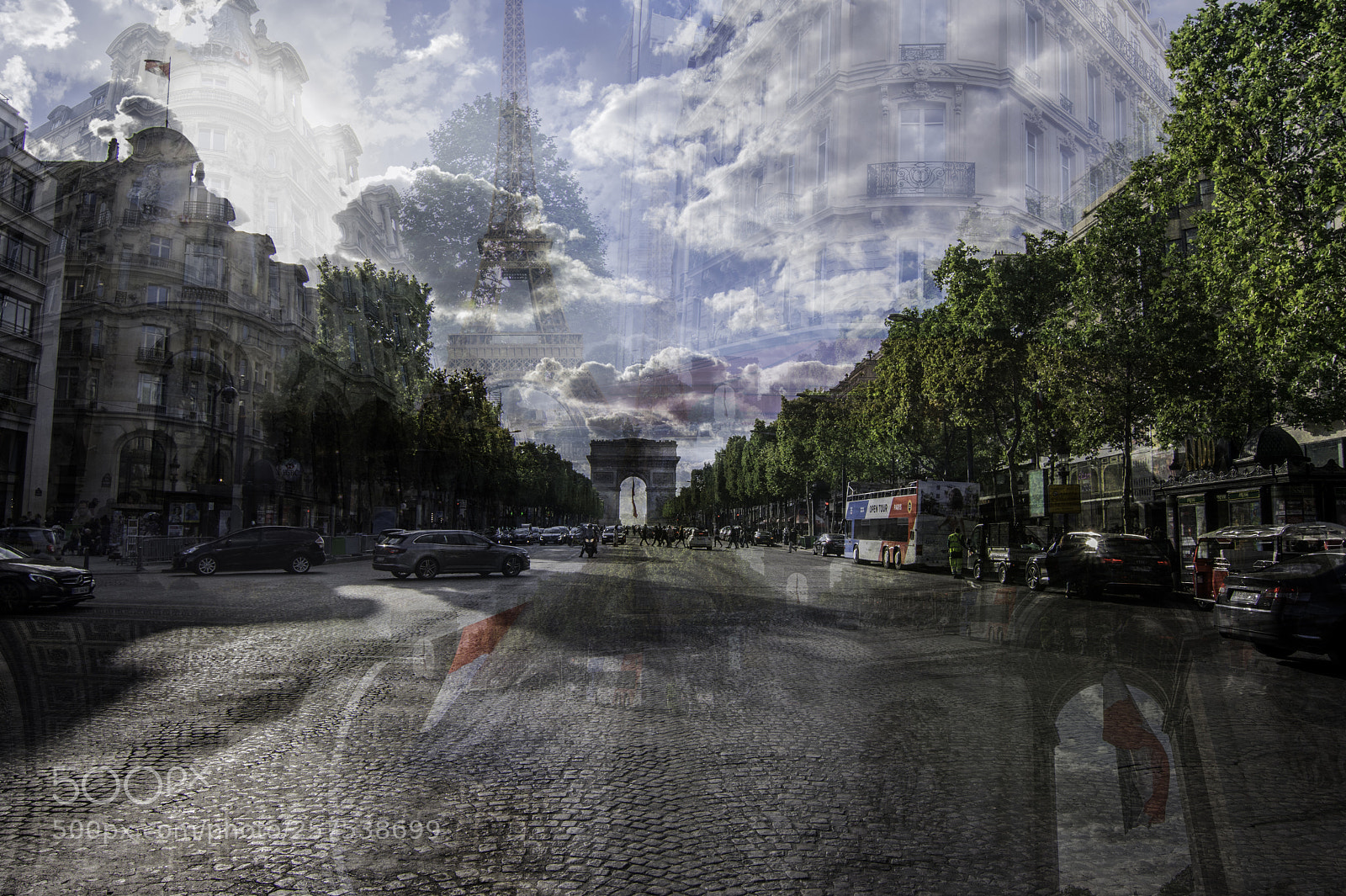Nikon D5500 sample photo. Paris postcard photography