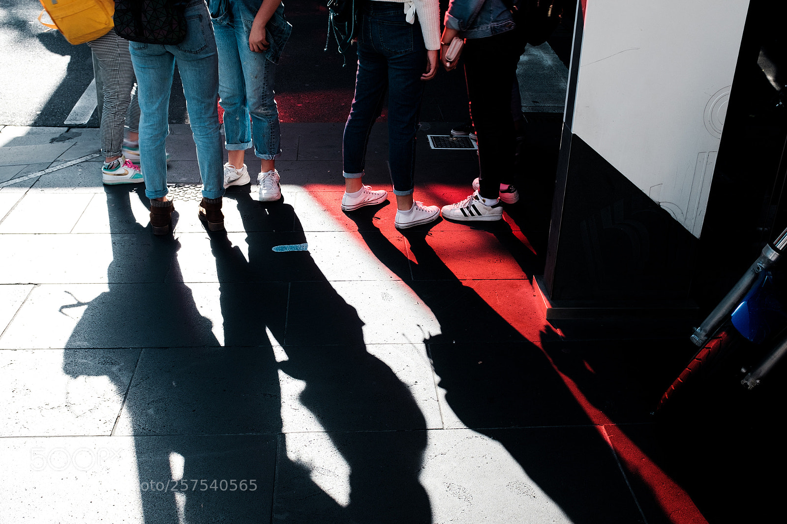 Fujifilm X100F sample photo. Red reflection photography