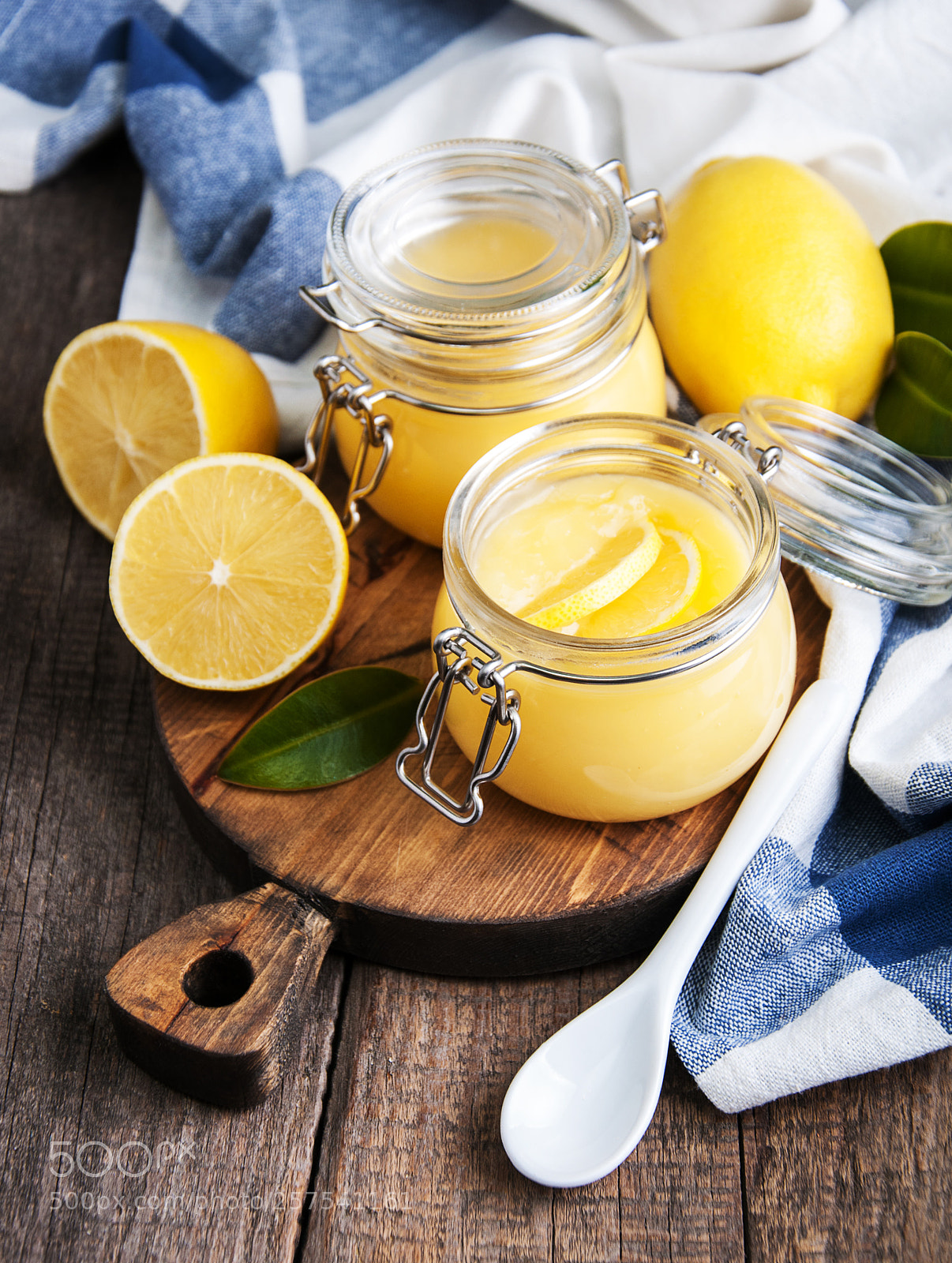 Nikon D90 sample photo. Lemon curd in glass photography