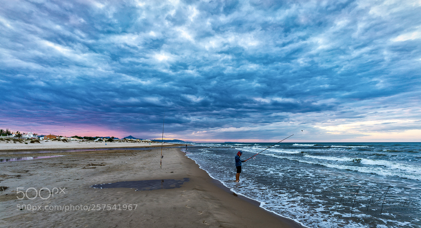 Sony a7R II sample photo. The lonely fisherman photography