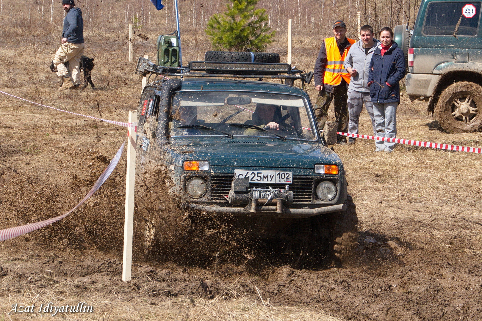 Canon EOS 7D + Sigma 18-200mm f/3.5-6.3 DC OS HSM [II] sample photo. Vaz 2114 in off-road racing photography