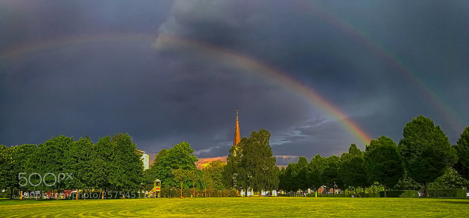 HUAWEI P9 sample photo. Rainbow over hard photography