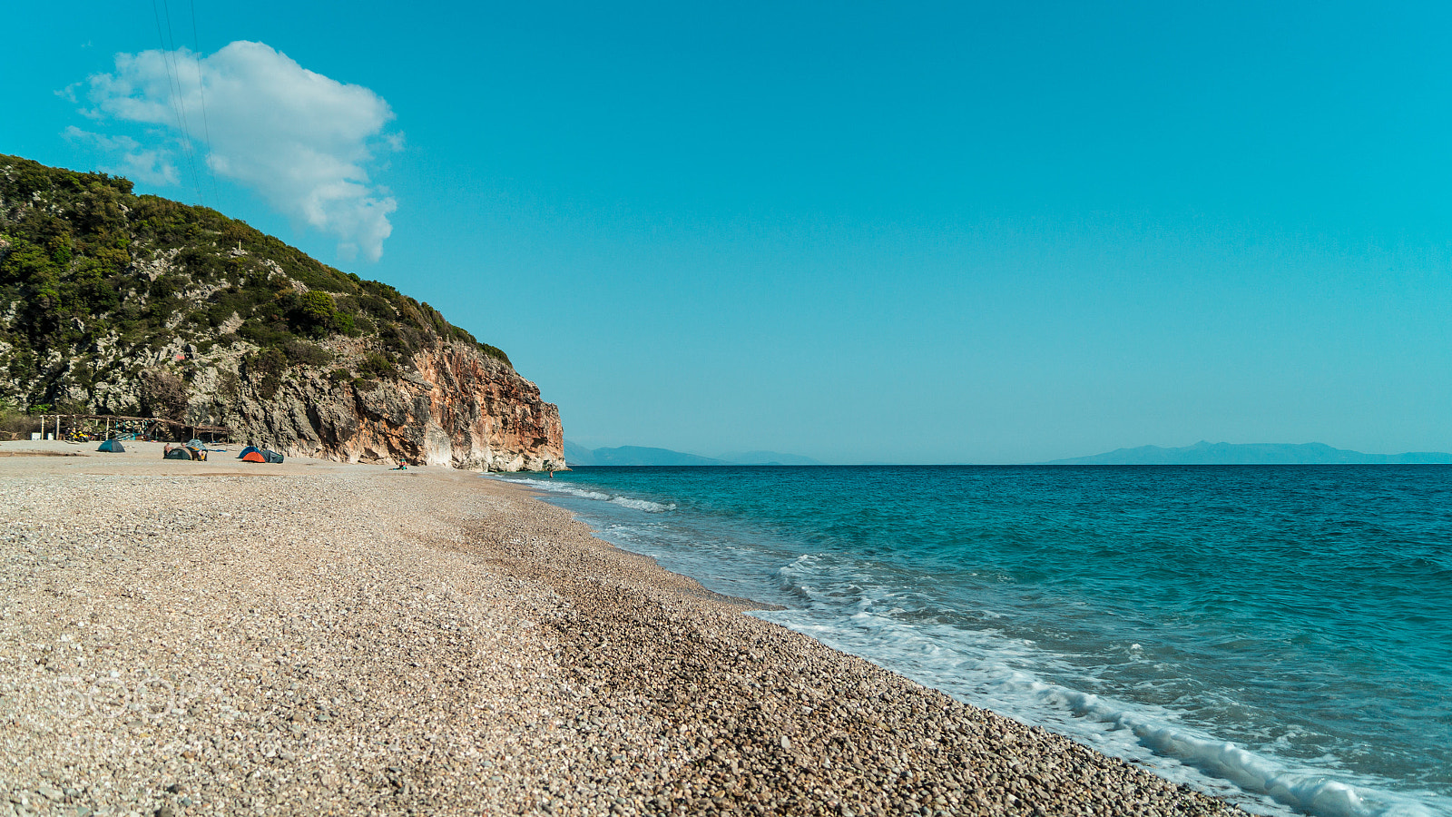 Sony SLT-A58 sample photo. Gjipe beach photography