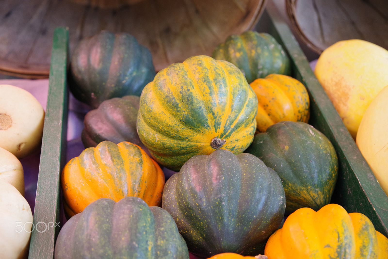 Pentax K-1 sample photo. Fresh farmers market pumpkin produce stand photography